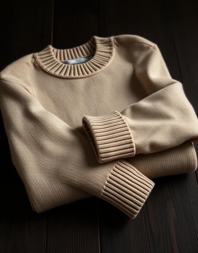 Pull Cachemire Beige